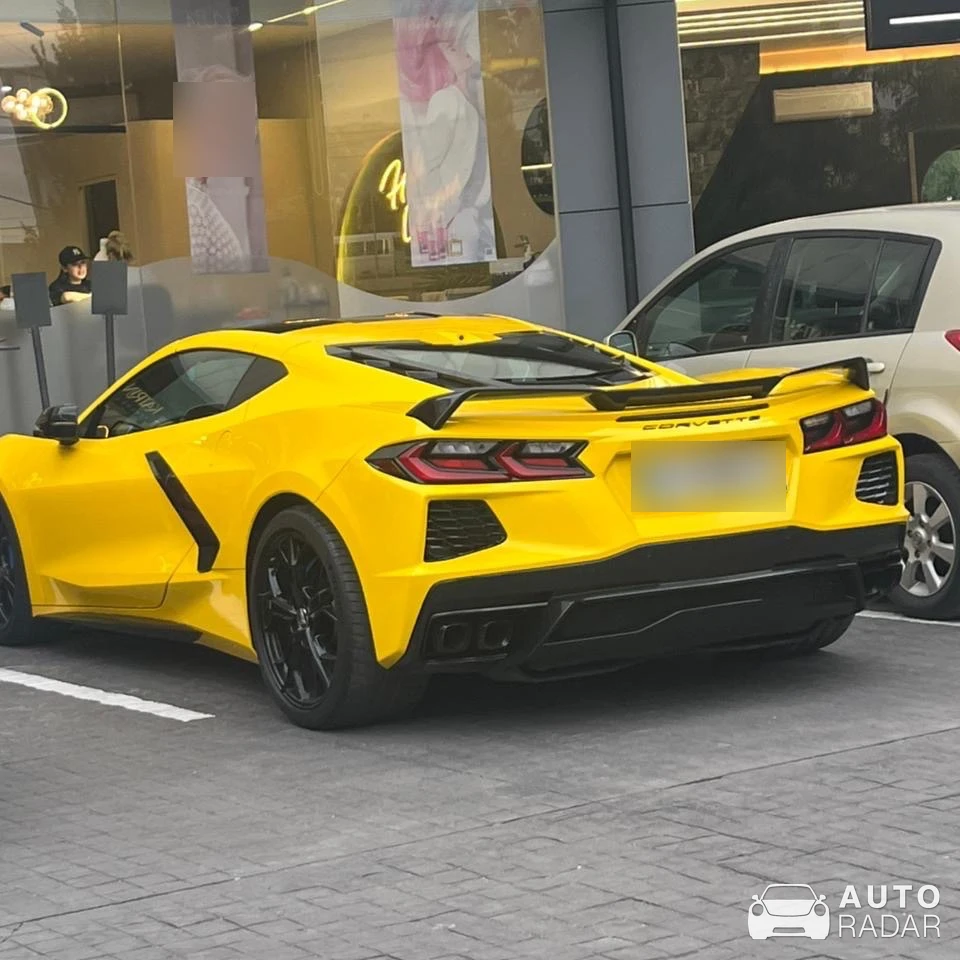 Chevrolet Corvette C8 spotted in Hazmieh, Lebanon