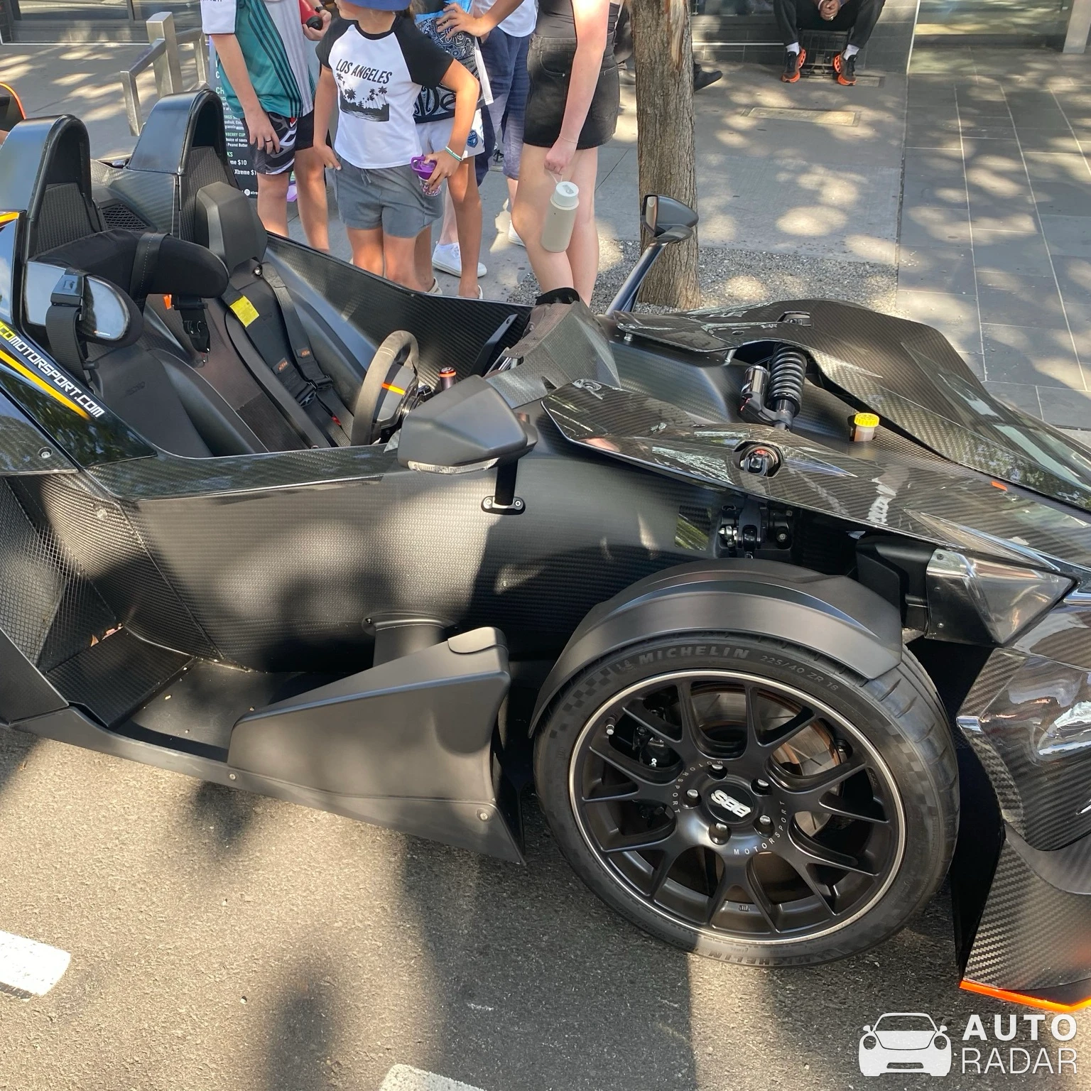 KTM X-Bow R spotted in Dunlop