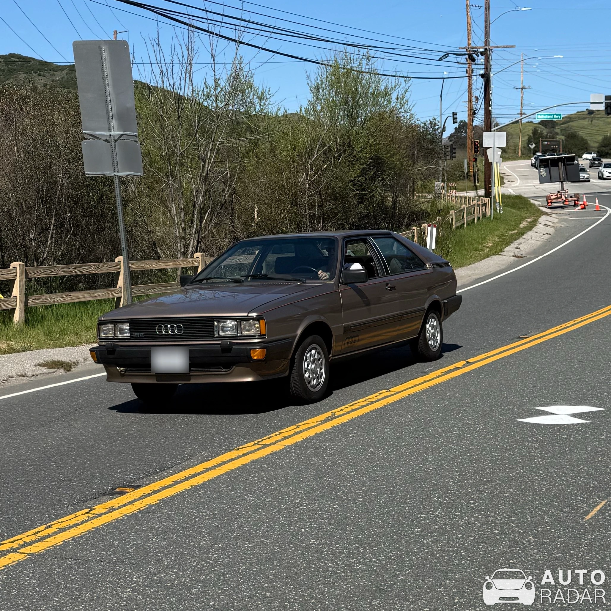 Audi S2 Coupe Quattro spotted in Agoura Hills