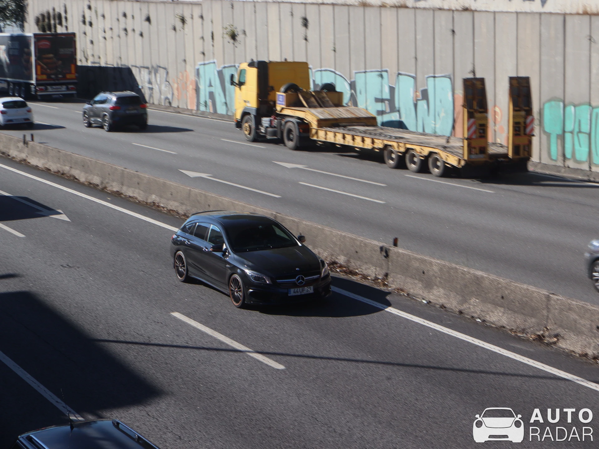 Mercedes-AMG CLA 45 C117 OrangeArt Edition spotted in Porto