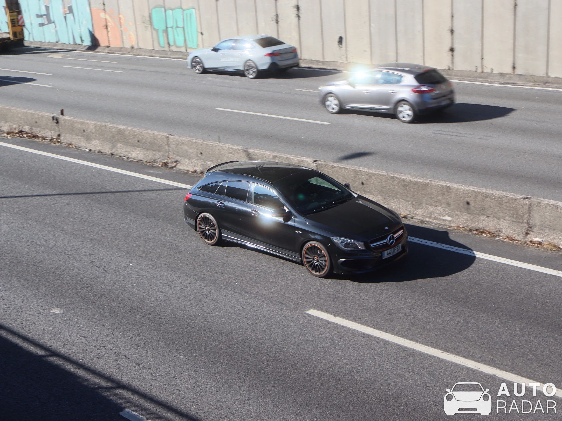 Mercedes-AMG CLA 45 C117 OrangeArt Edition spotted in Porto, Portugal