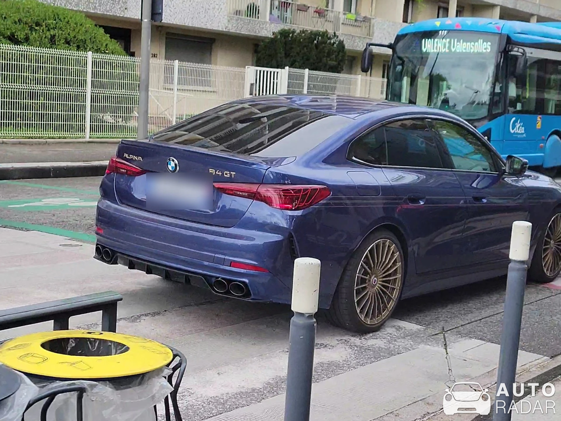 Alpina B4 GT spotted in Valence