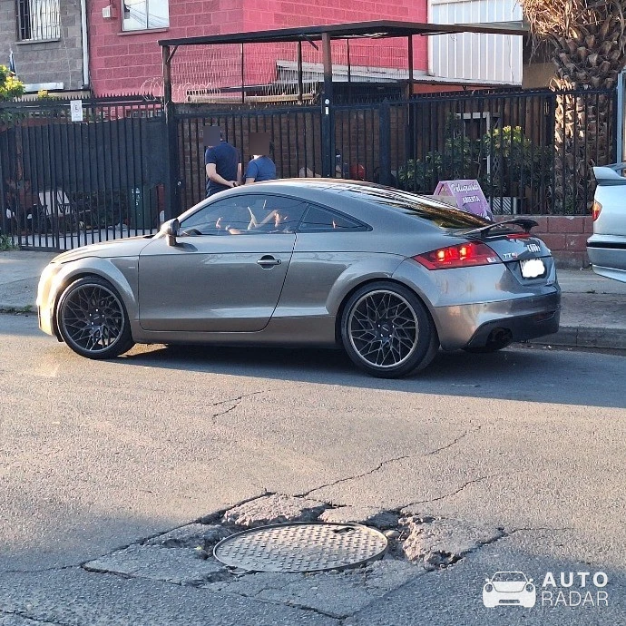 Audi TT spotted in Puente Alto, Chile