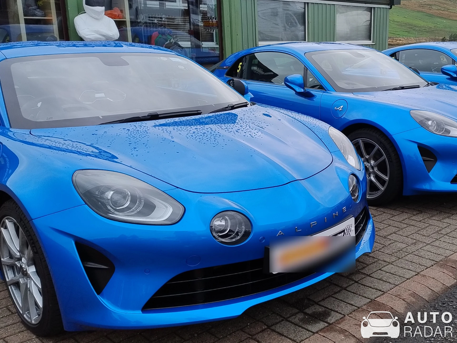 Alpine A110 R spotted in Scotland, United Kingdom
