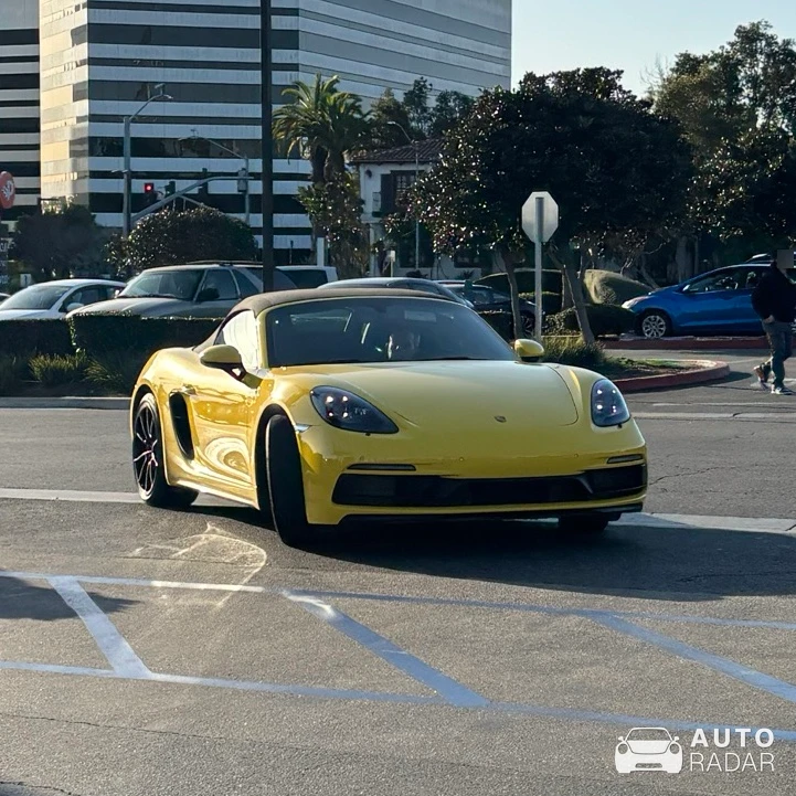 Porsche 718 Boxster spotted in El Segundo, United States