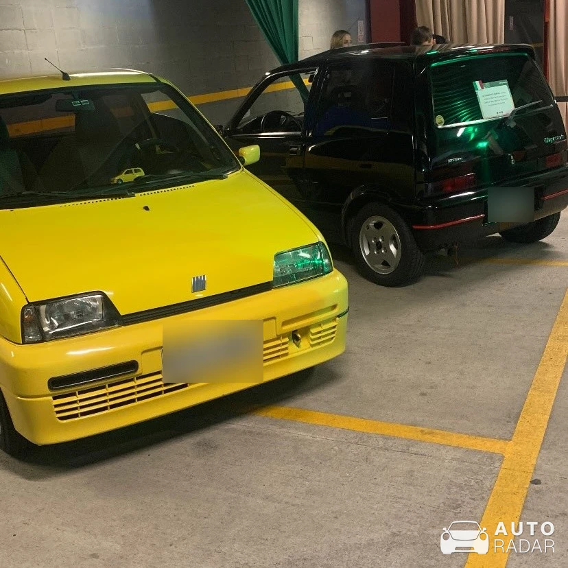 Fiat Cinquecento Sporting spotted in Montevideo