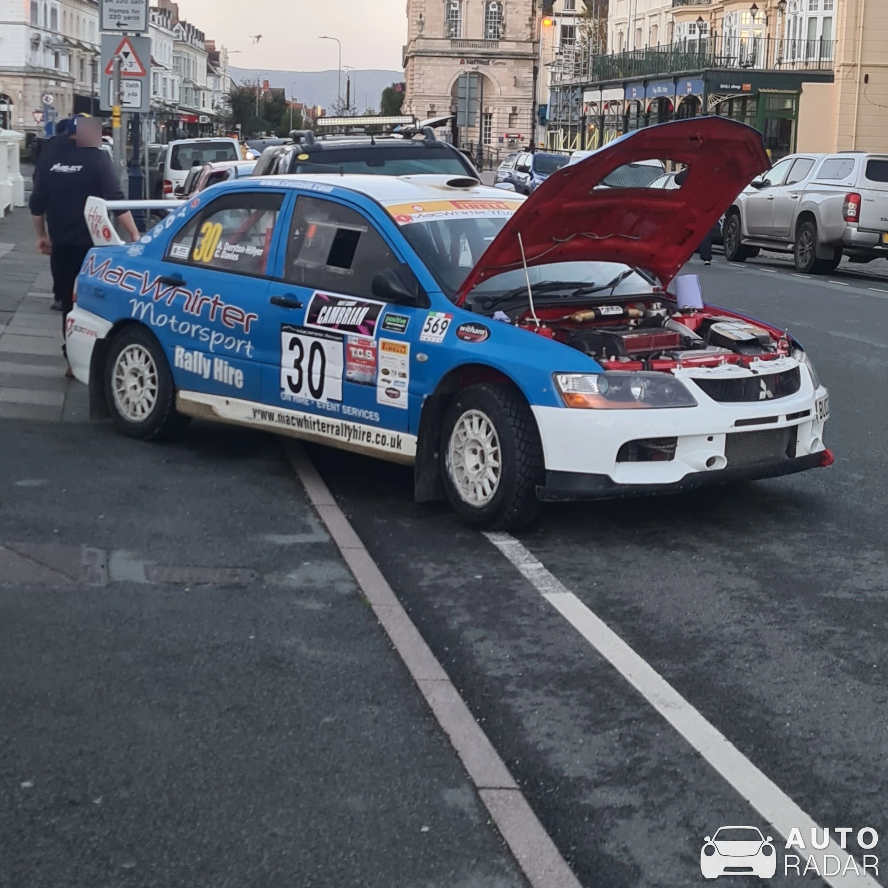 Mitsubishi Lancer Evolution IX FQ spotted in Conwy Principal Area, United Kingdom