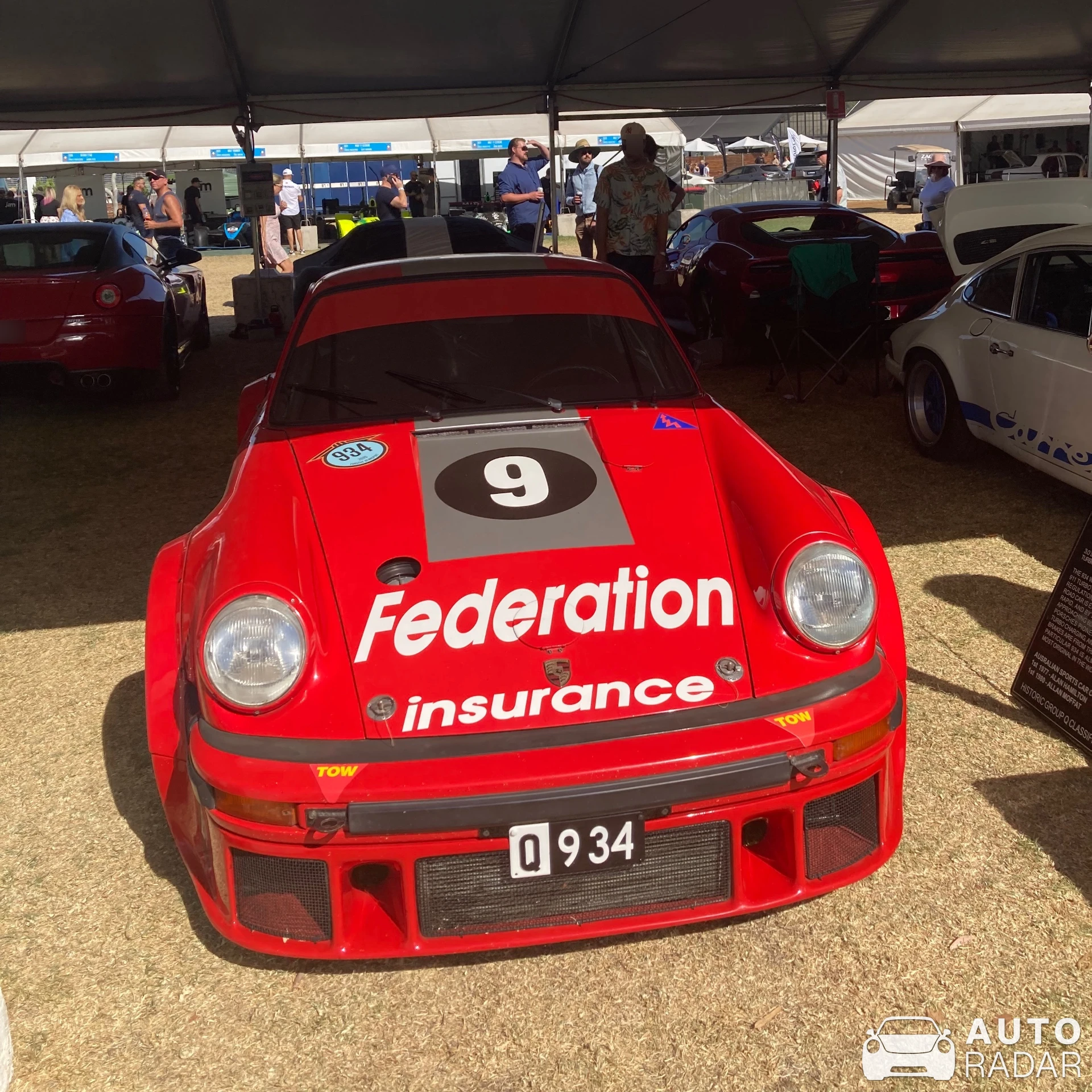 Porsche 934 spotted in Adelaide