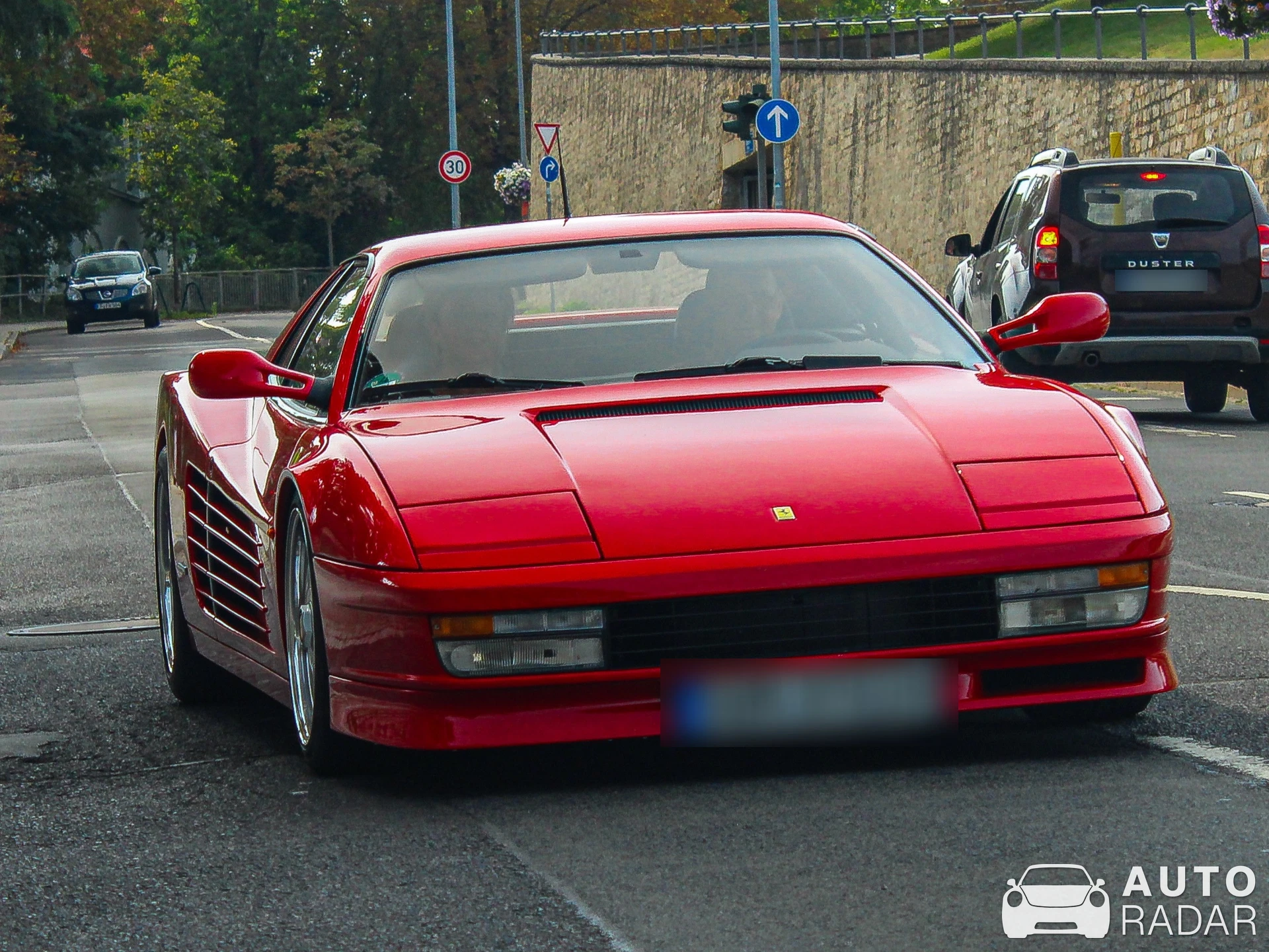 Ferrari Testarossa spotted in Erfurt, Germany