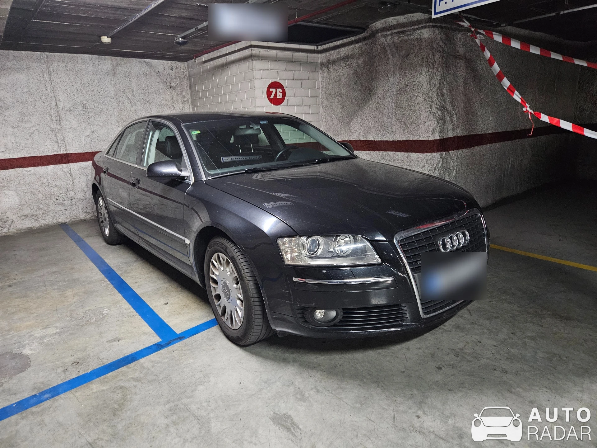 Audi A8L spotted in Zaragoza