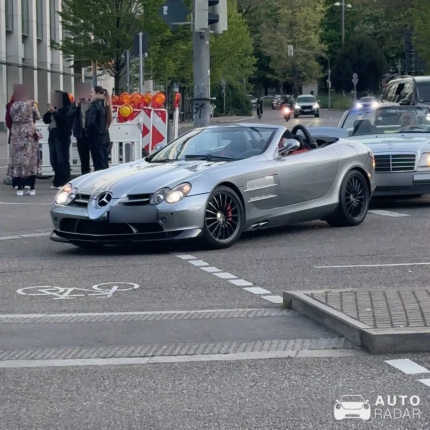 Mercedes-Benz SLR McLaren Roadster 722 S spotted in Stuttgart