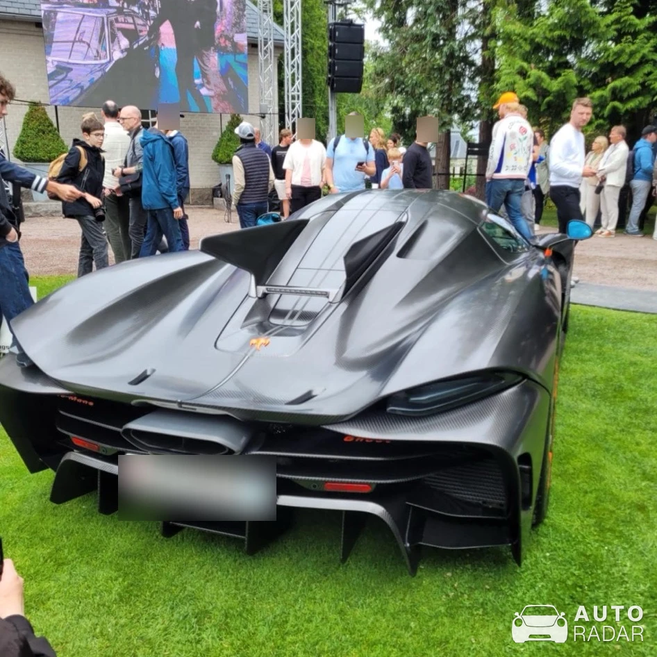 Koenigsegg Jesko Attack Ghost Le Mans spotted