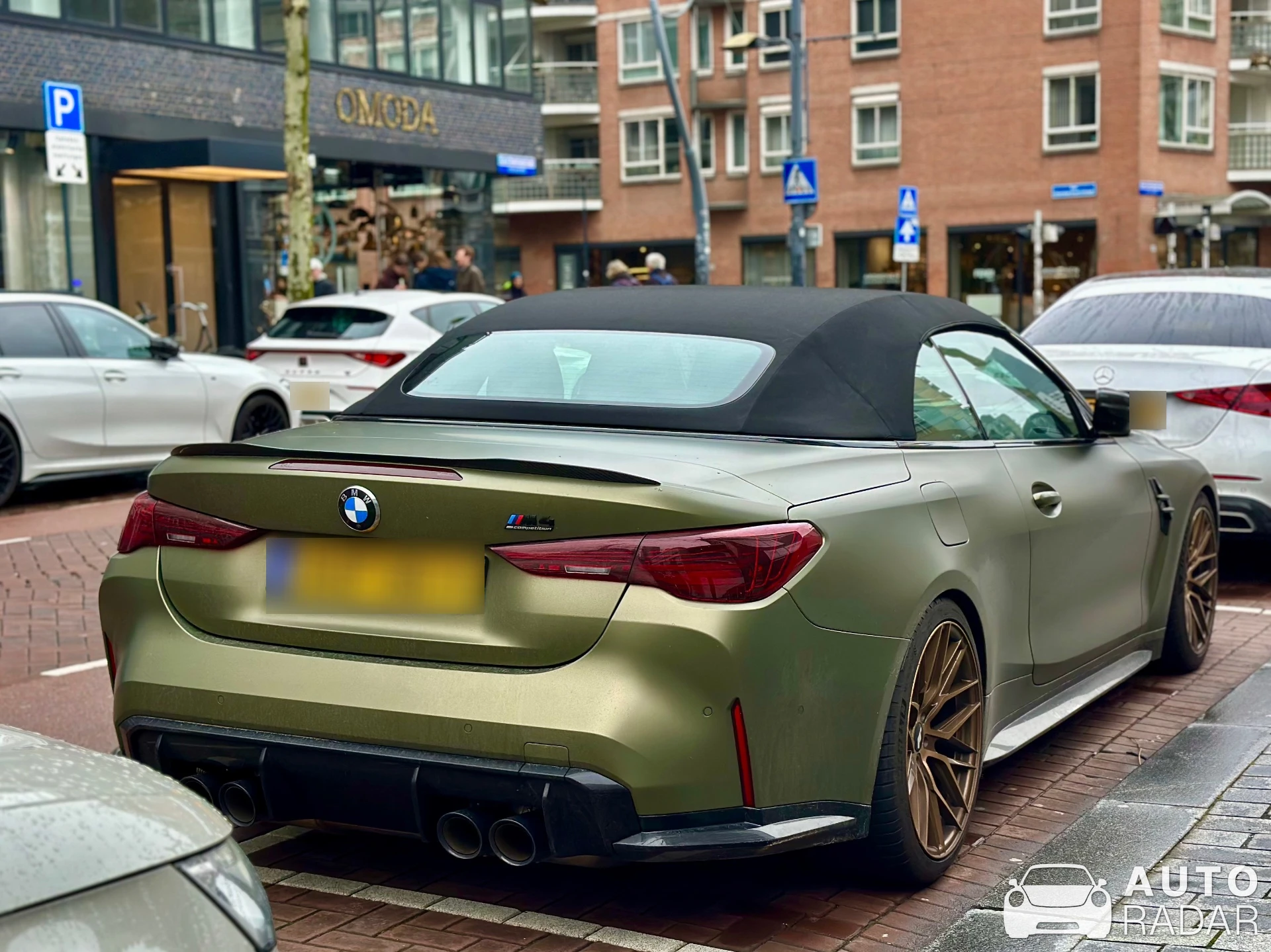 BMW M4 G83 Convertible Competition 2024 spotted in Rotterdam