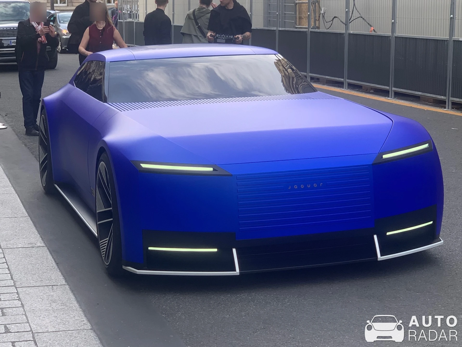 Jaguar Type 00 spotted in Paris