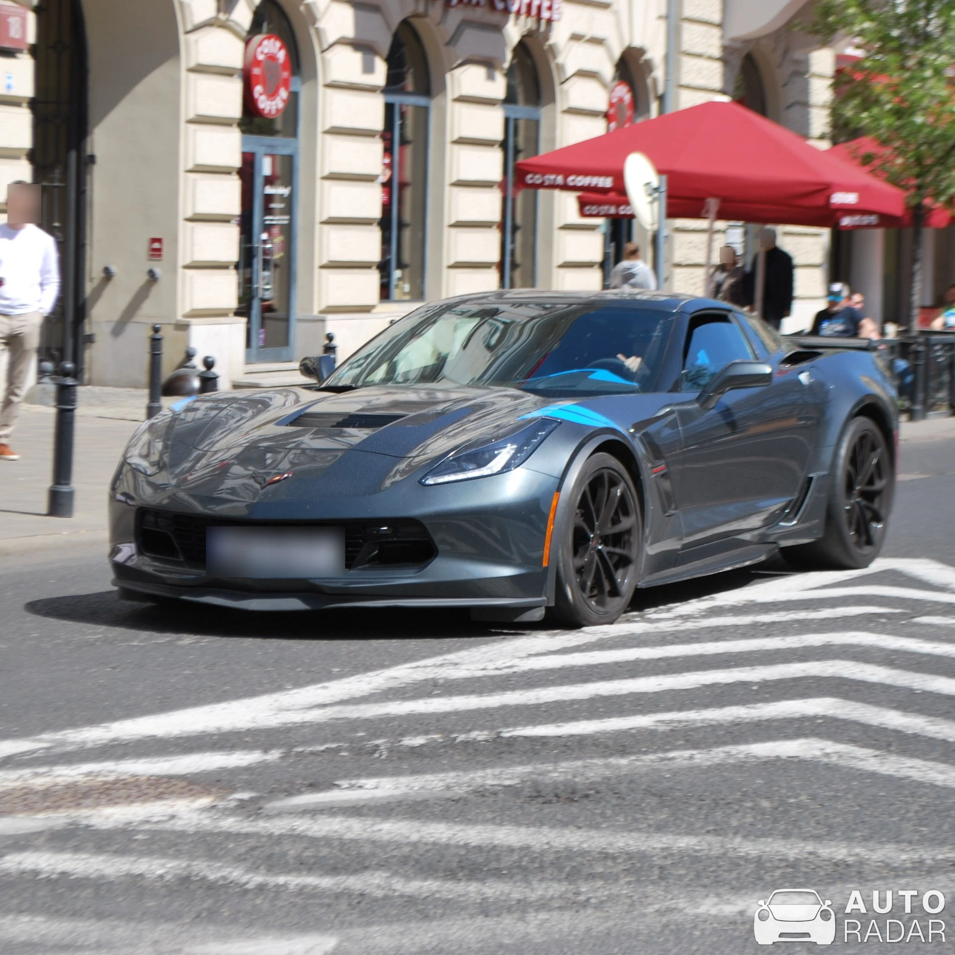 Chevrolet Corvette C7 Grand Sport Z25 Collectors Edition spotted in Warszawa, Poland