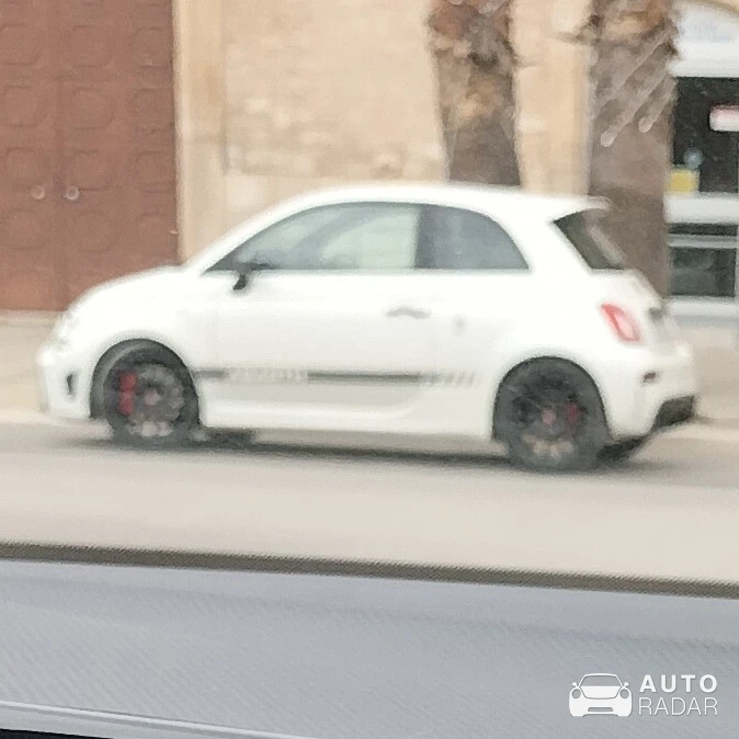 Abarth 595 spotted in Bitetto, Italy
