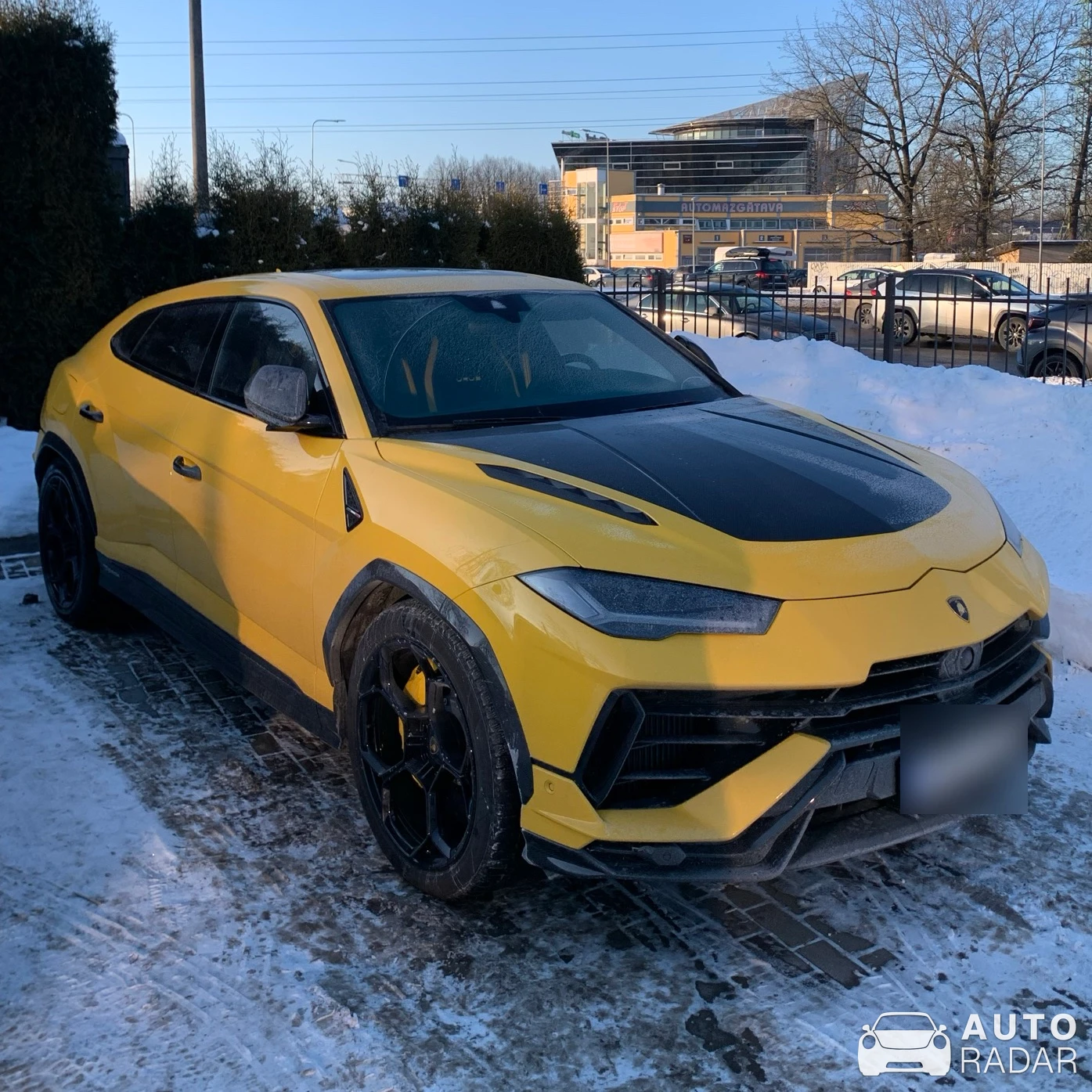 Lamborghini Urus Performante spotted in Rīga, Latvia