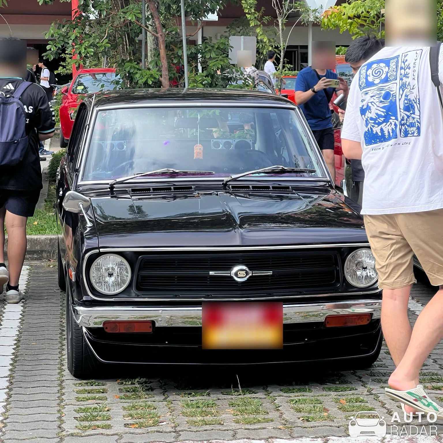 Datsun 1200 spotted in Singapore