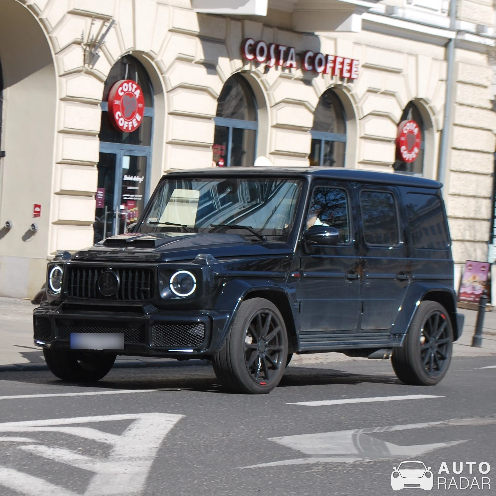 Mercedes-AMG Brabus G B40-700 Widestar W463 2018 spotted in Warszawa, Poland
