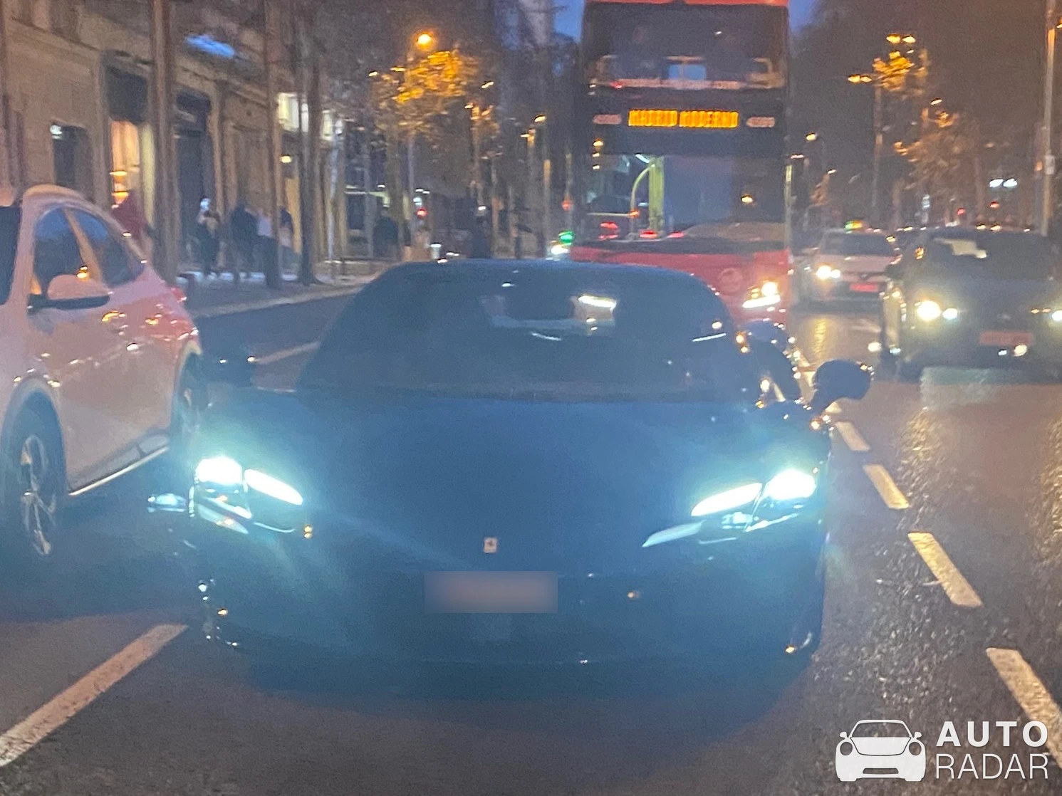 Ferrari 296 GTB spotted in Madrid, España