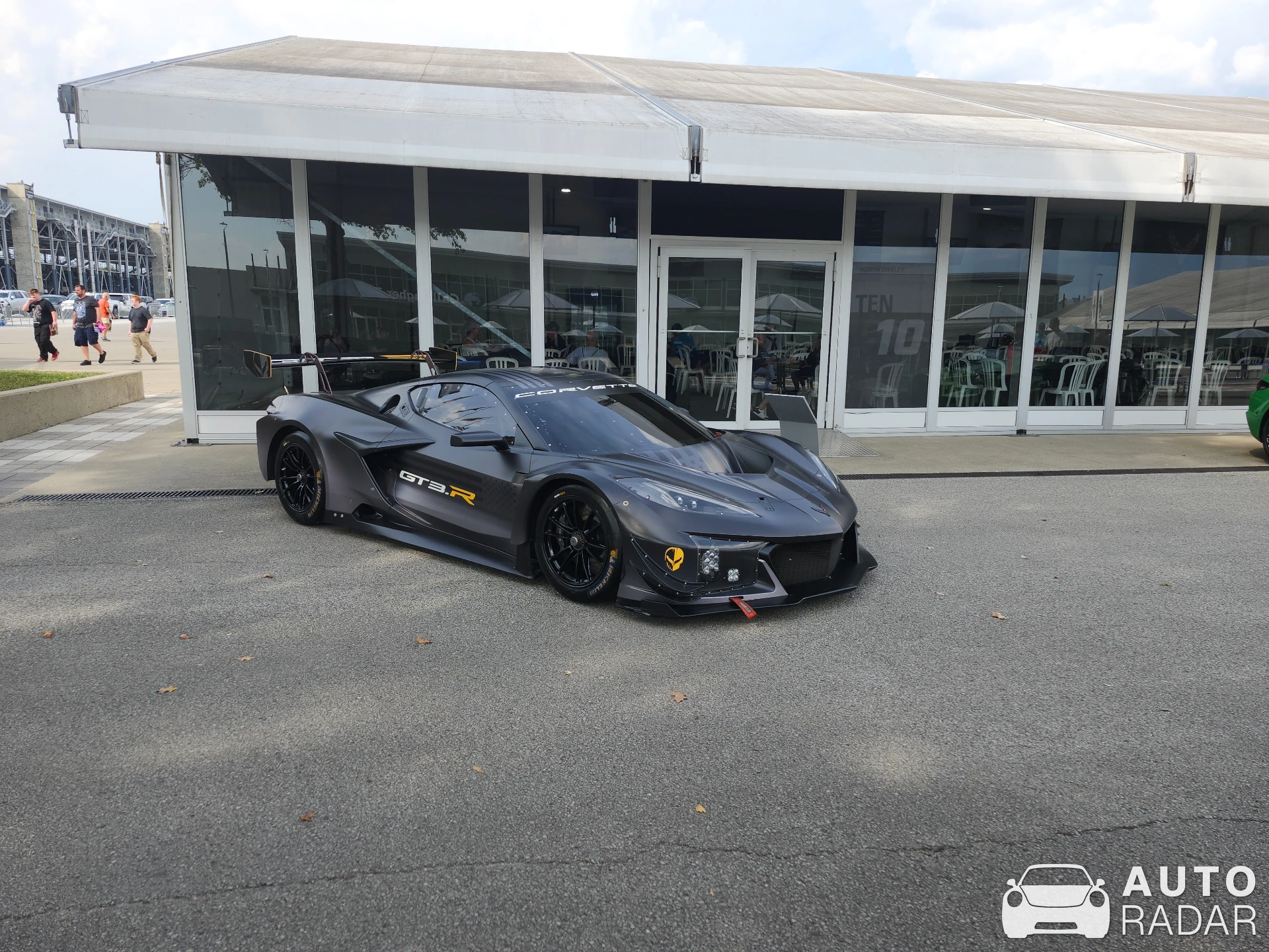 Chevrolet Corvette C8.R spotted in Indianapolis