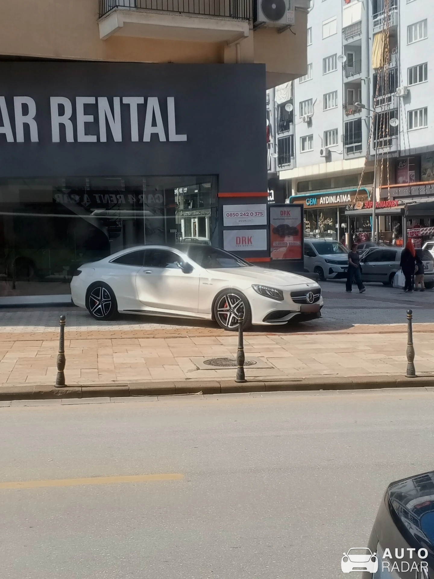 Mercedes-AMG S 65 Coupé C217 spotted in Pamukkale