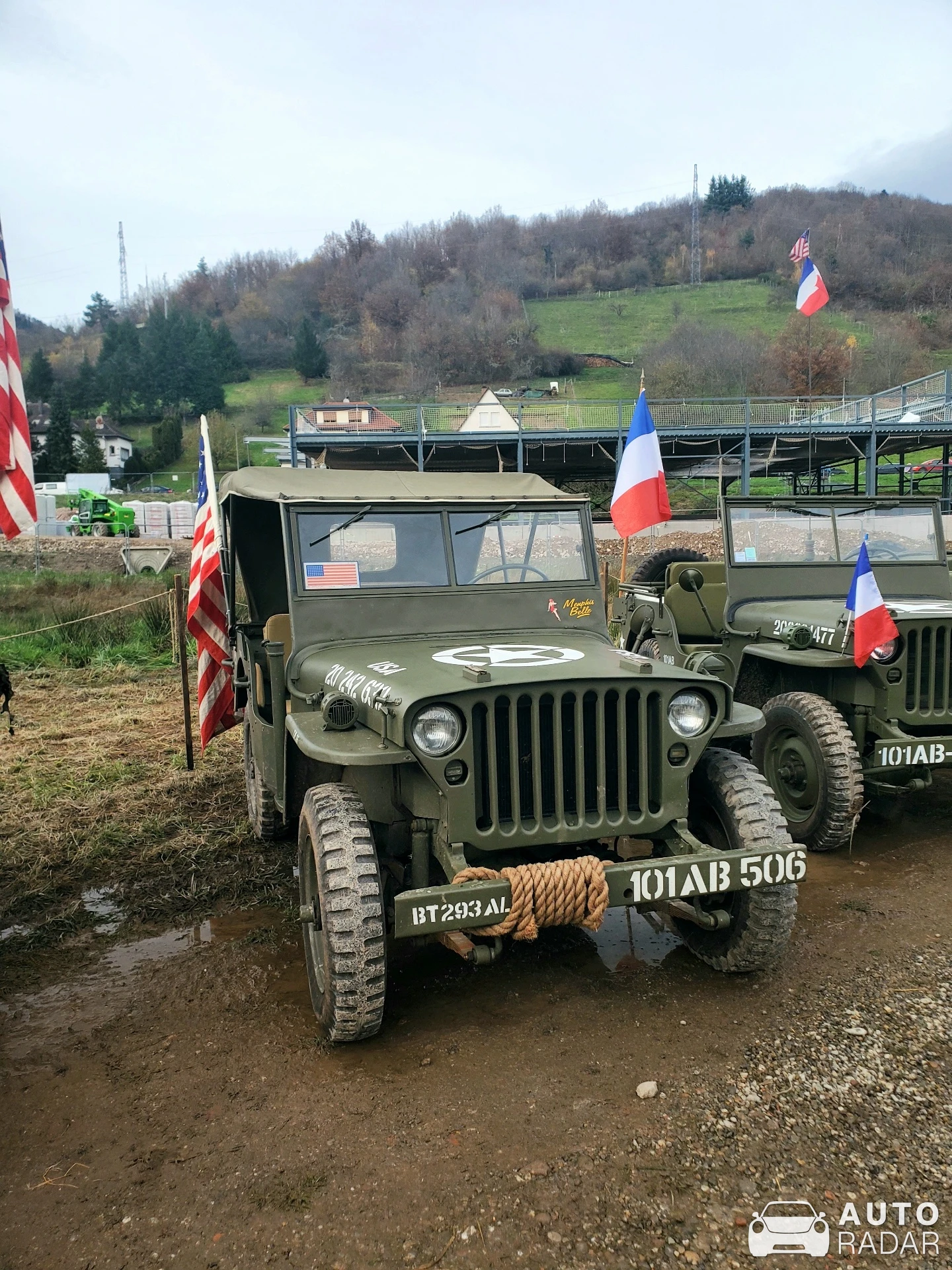 Jeep Willys MB spotted in Maisonsgoutte, France