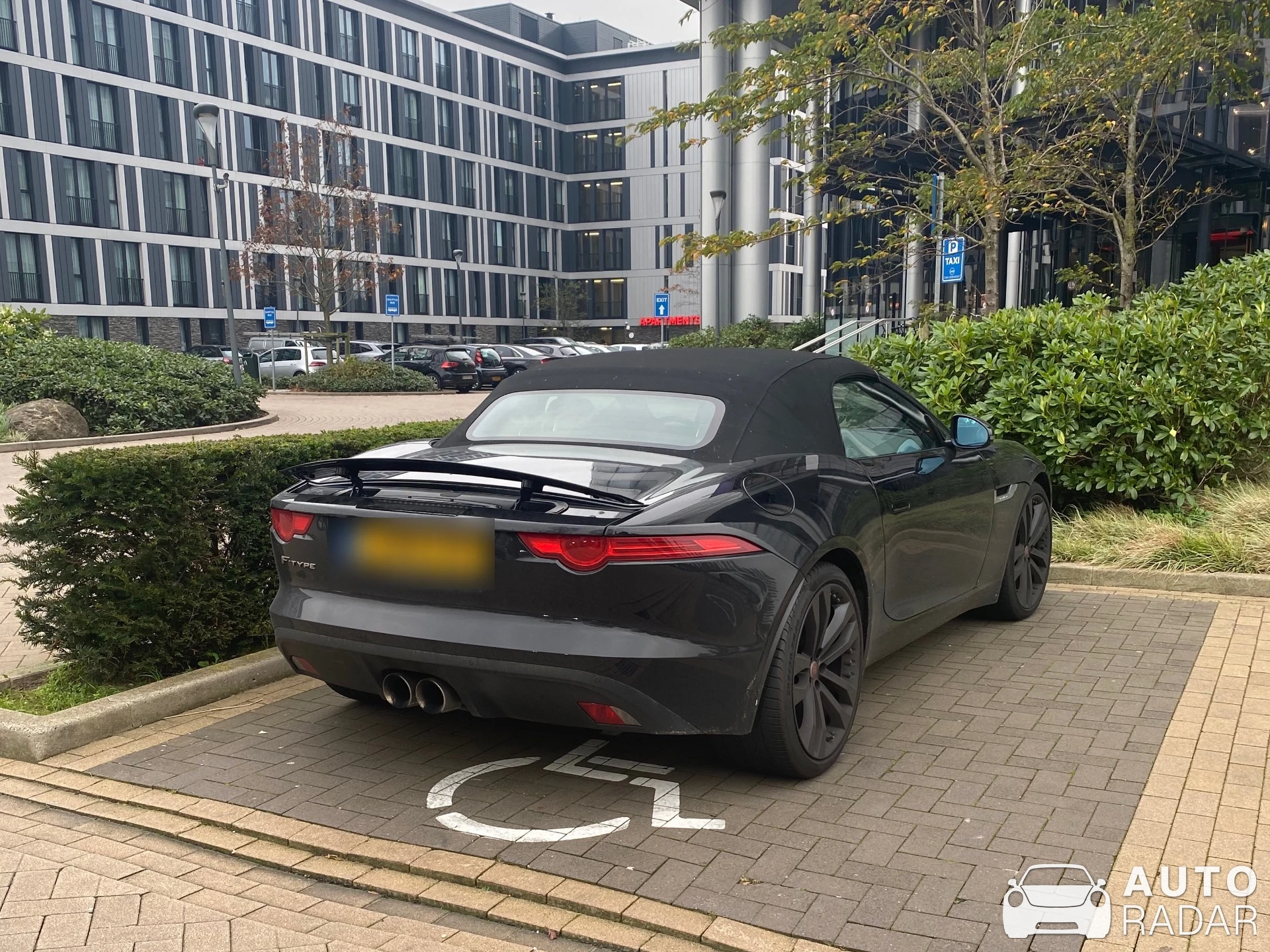Jaguar F-Type S Convertible spotted in Badhoevedorp, Netherlands