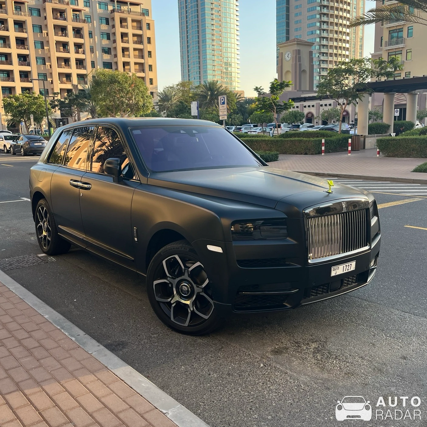 Rolls-Royce Cullinan Black Badge spotted in Dubai, United Arab Emirates