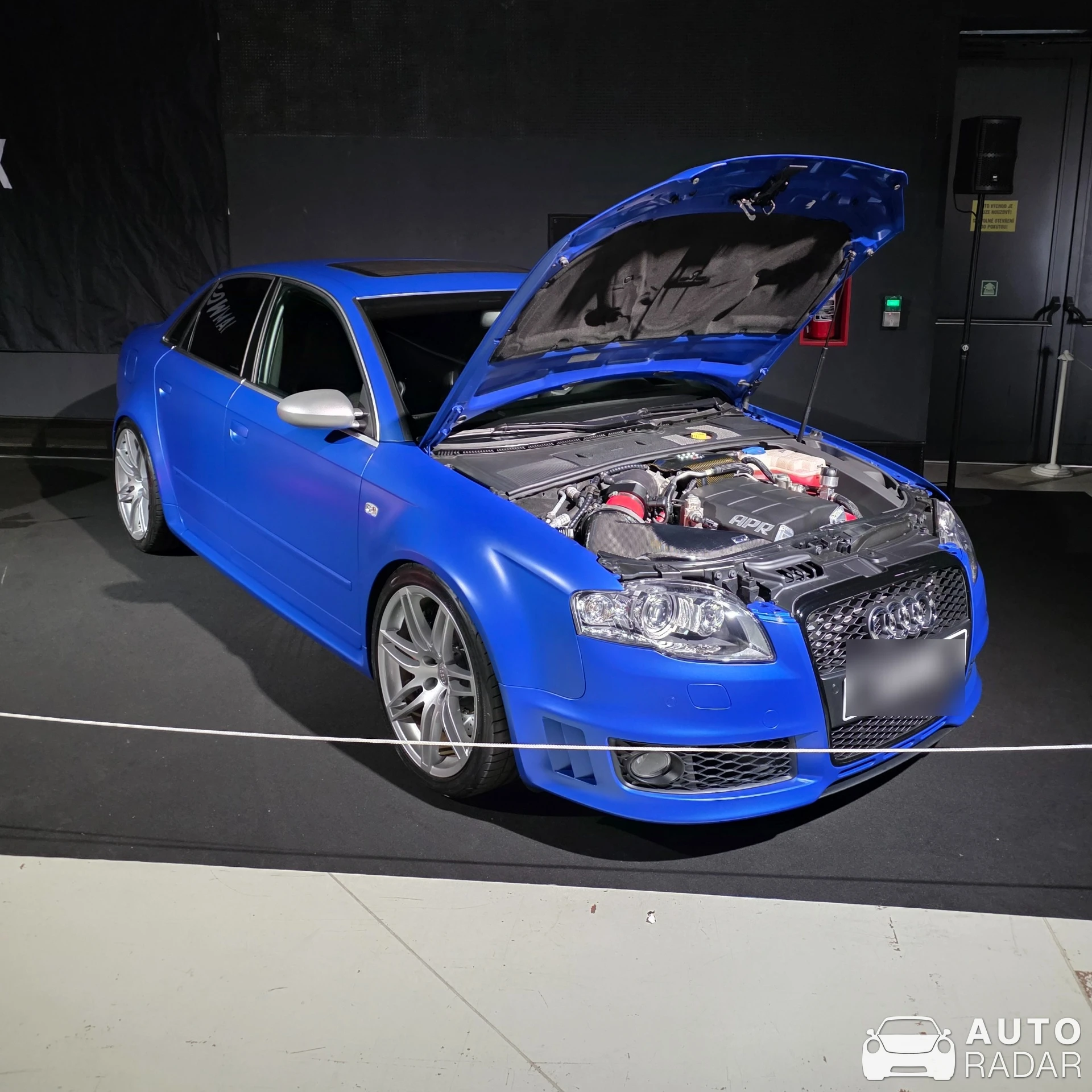 Audi RS4 B7 spotted in Praha, Czech Republic