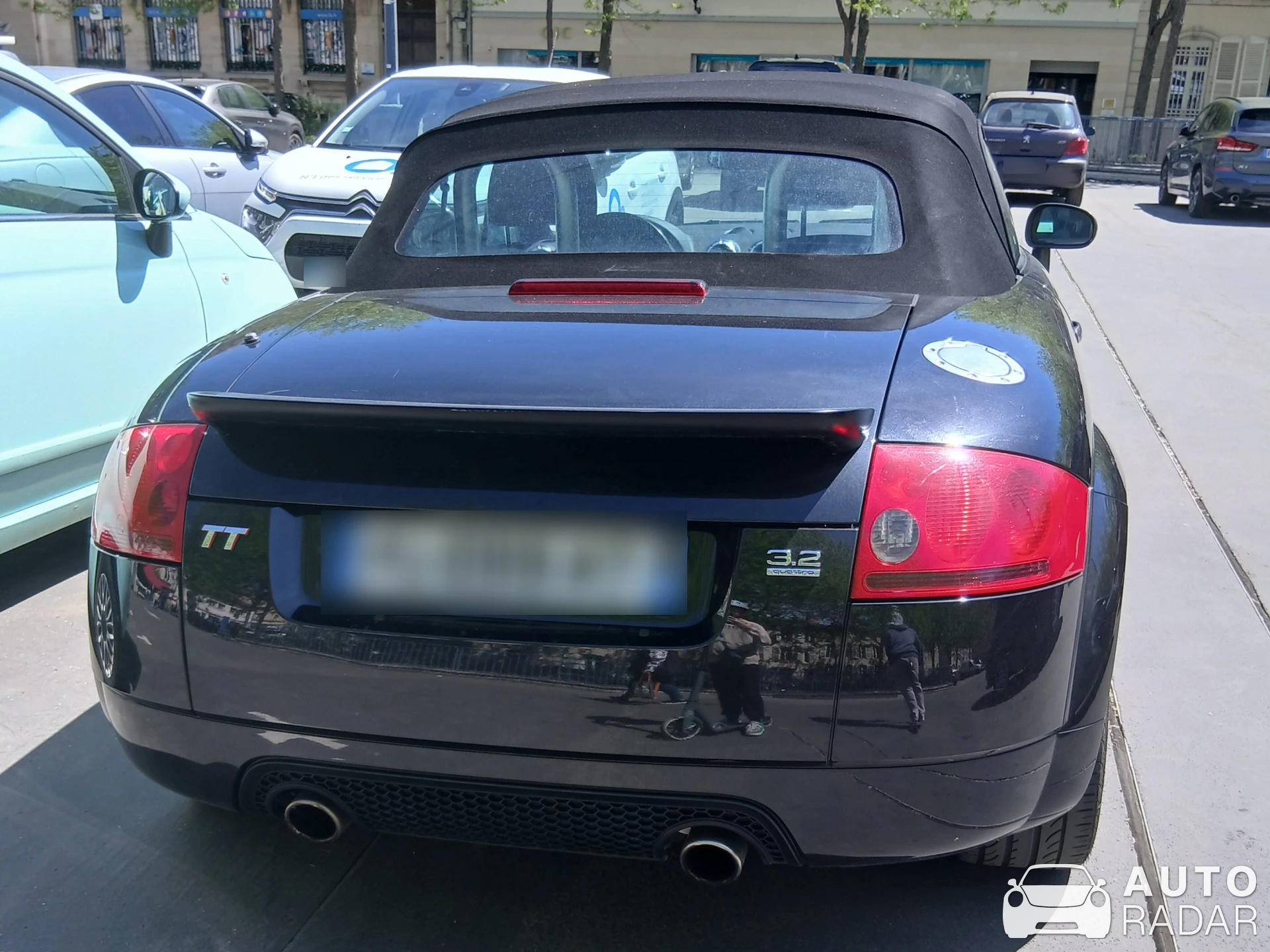 Audi TT 3.2 quattro 8N spotted in Toul, France