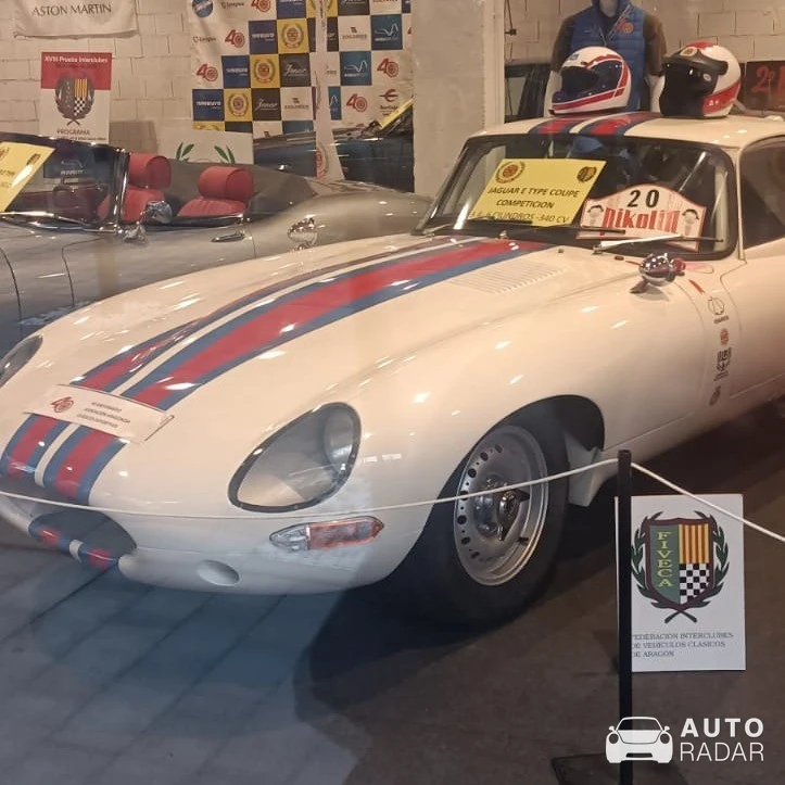 Jaguar E-Type spotted in Zaragoza, Spain