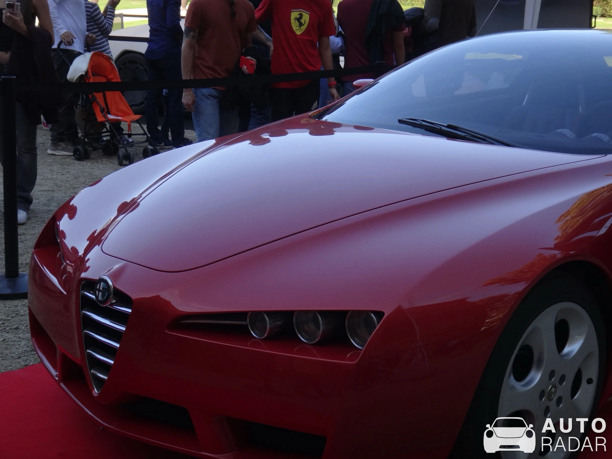 Alfa Romeo Brera Concept spotted in Torino, Italy