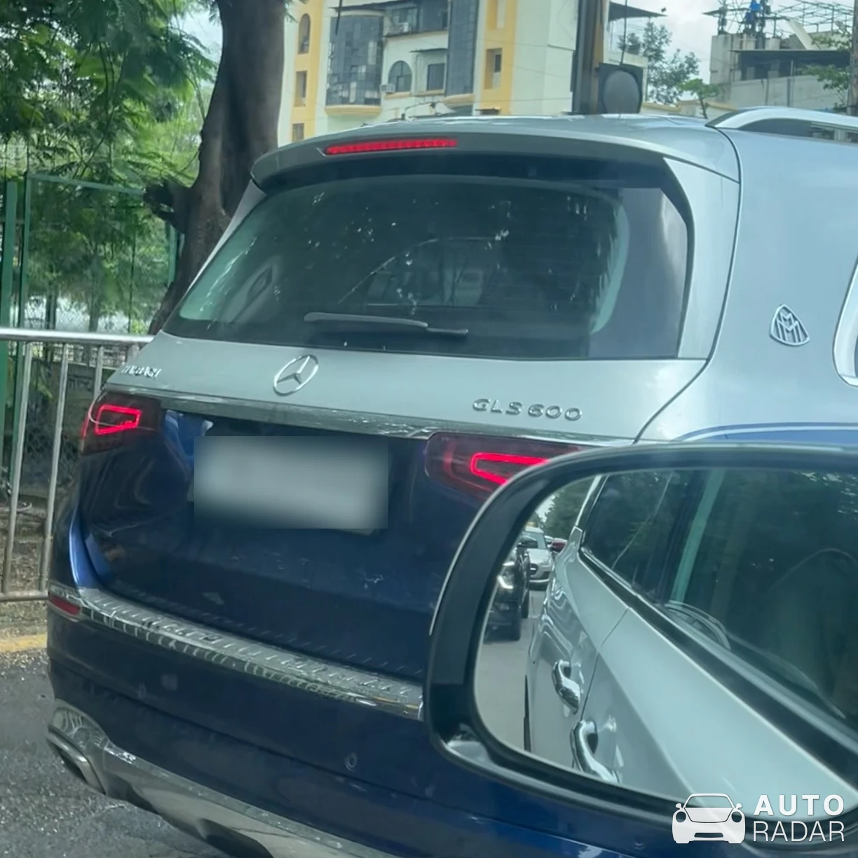 Mercedes-Maybach GLS 600 spotted in Navi Mumbai, India