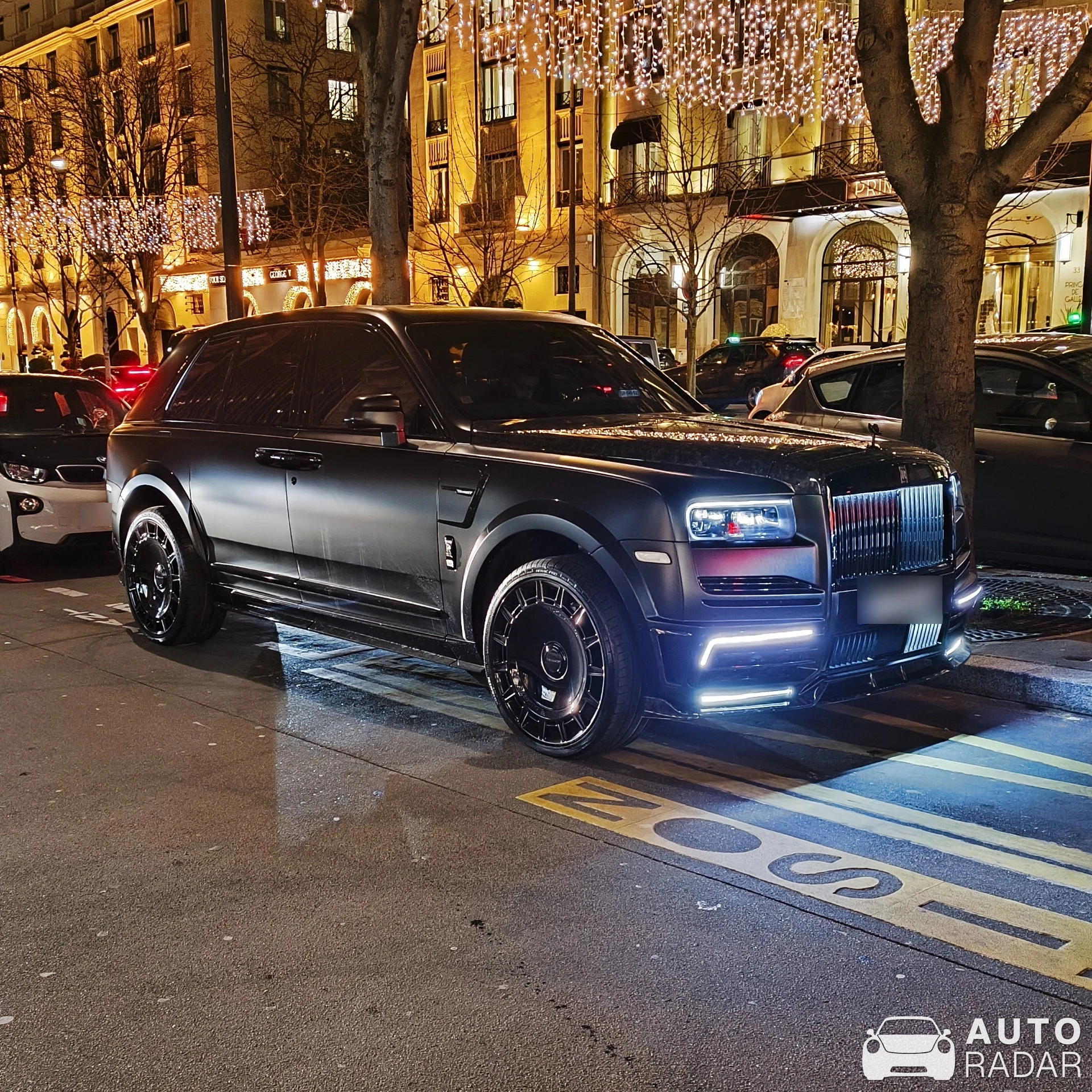 Rolls-Royce Cullinan Mansory spotted in Paris, France