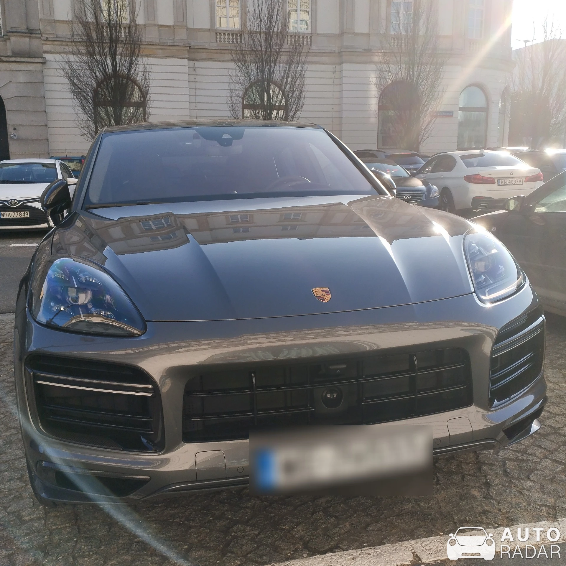Porsche Cayenne Coupé Turbo spotted in Warszawa, Polska