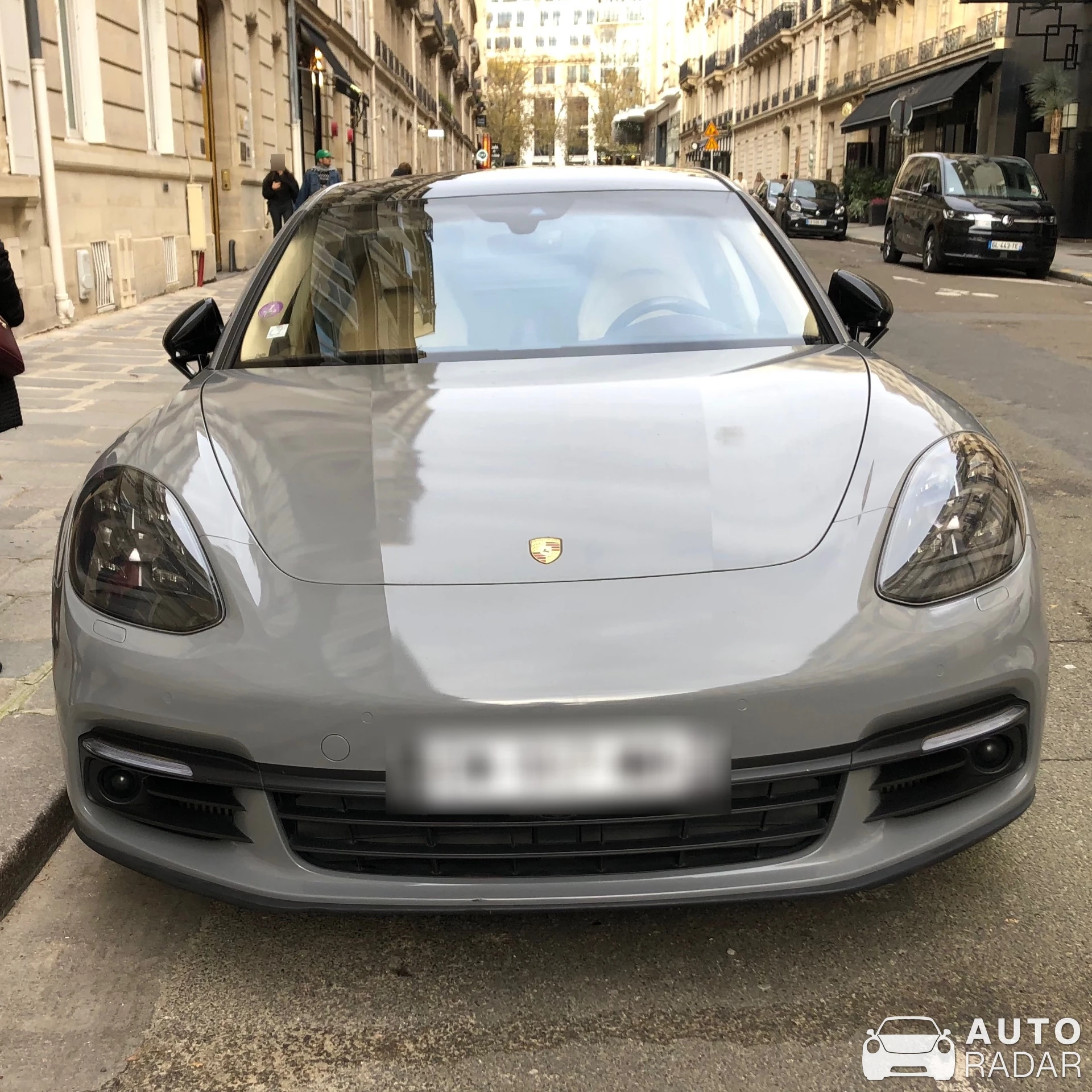 Porsche 970 Panamera S spotted in Paris, France