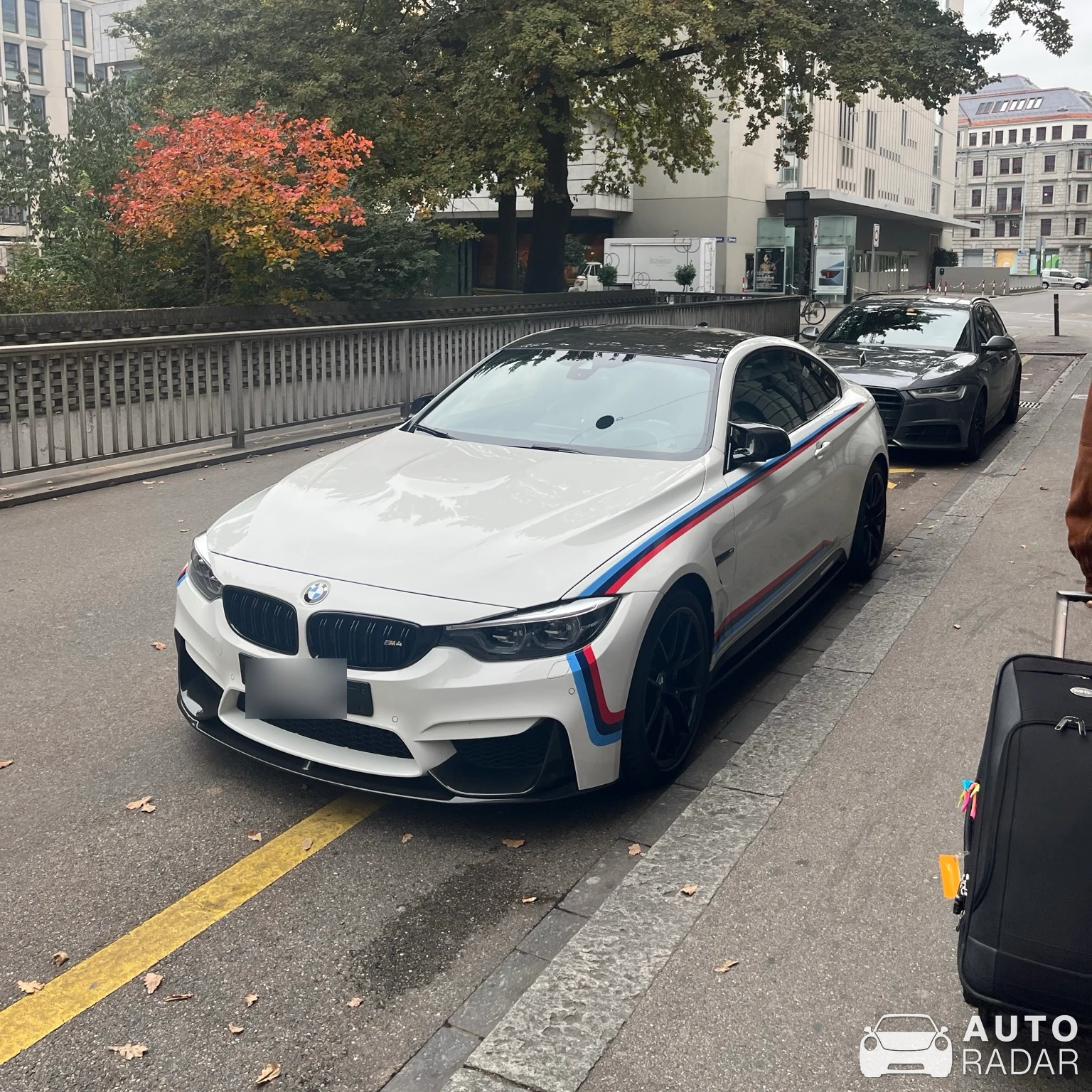 BMW M4 F82 Coupé DTM Champion Edition spotted in Zürich