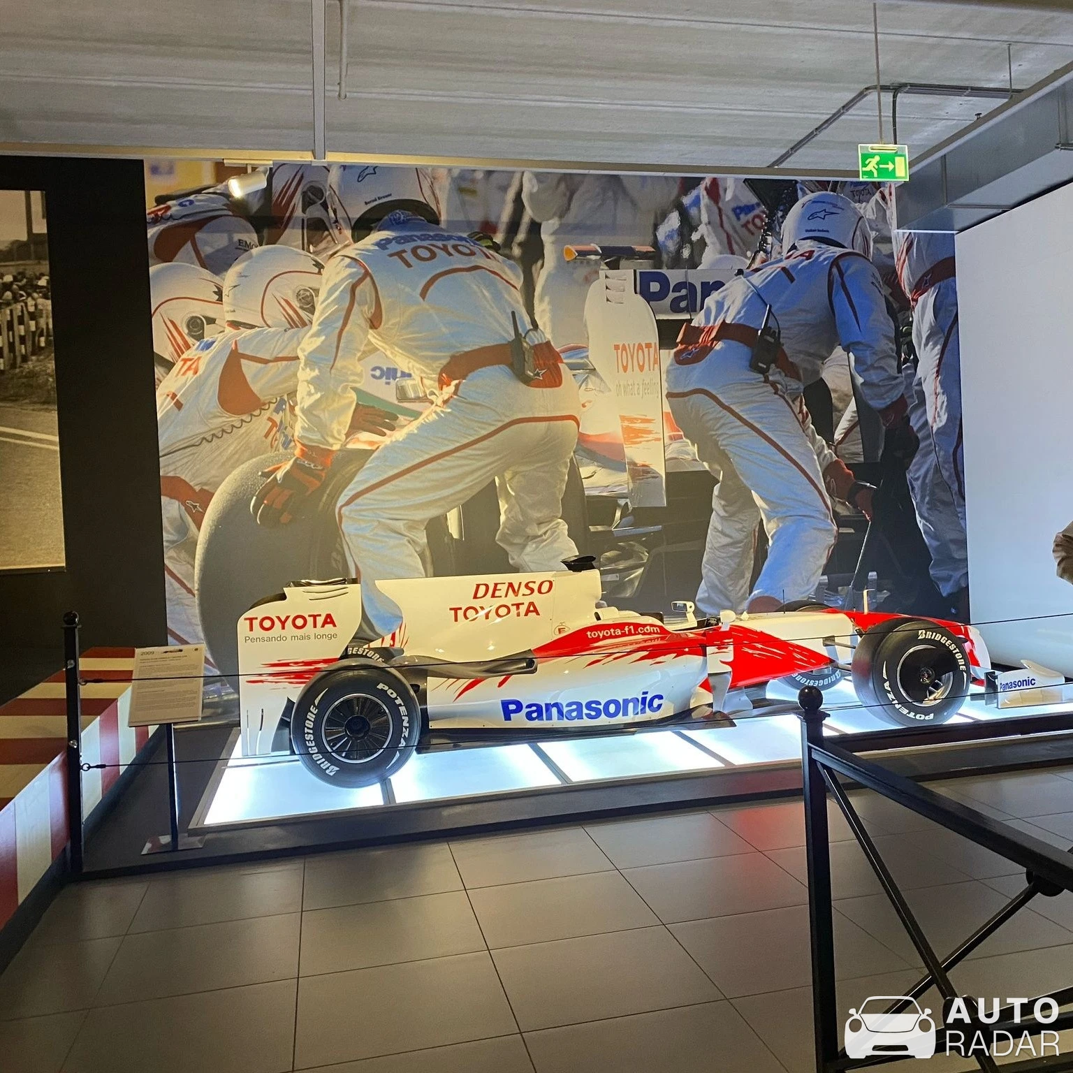 Toyota F1 spotted