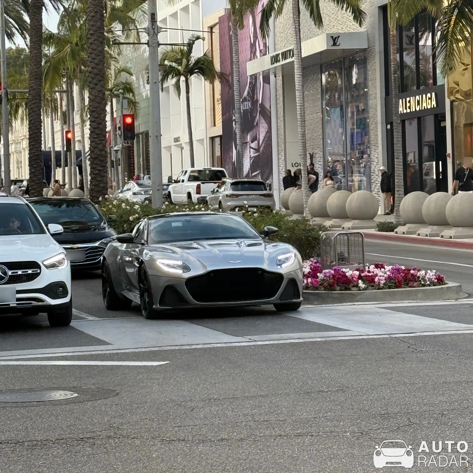 Aston Martin DBS Superleggera spotted in Beverly Hills, United States