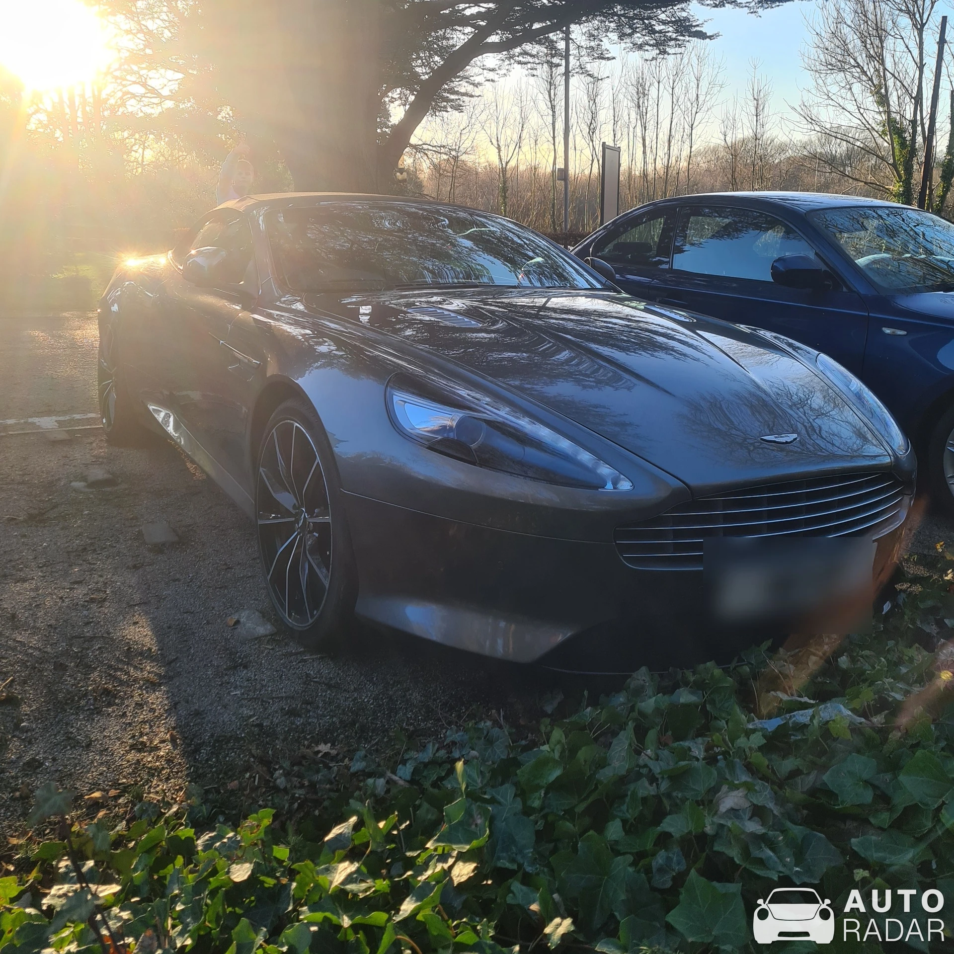 Aston Martin DB9 Volante spotted in Alderley Edge, United Kingdom
