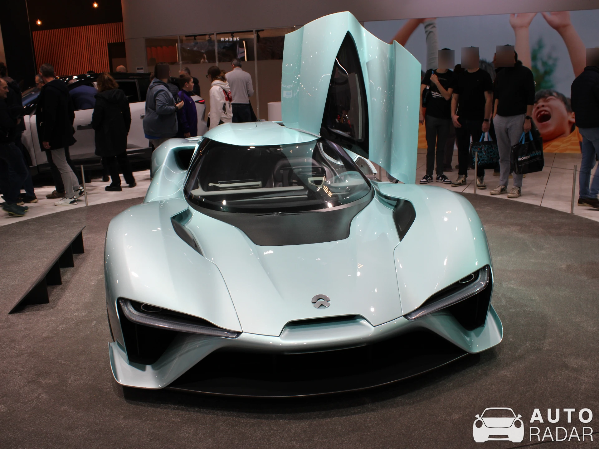 NIO EP9 spotted in Brussels, Belgium