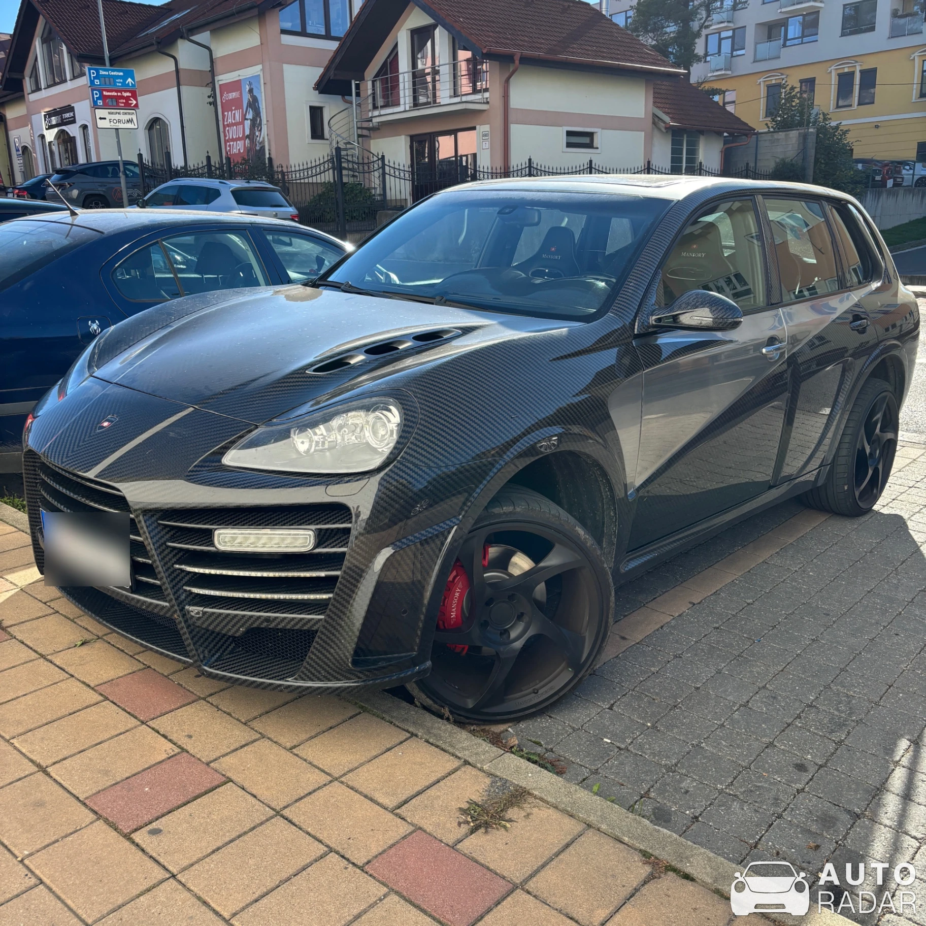 Porsche Mansory Chopster spotted in Poprad, Slovensko