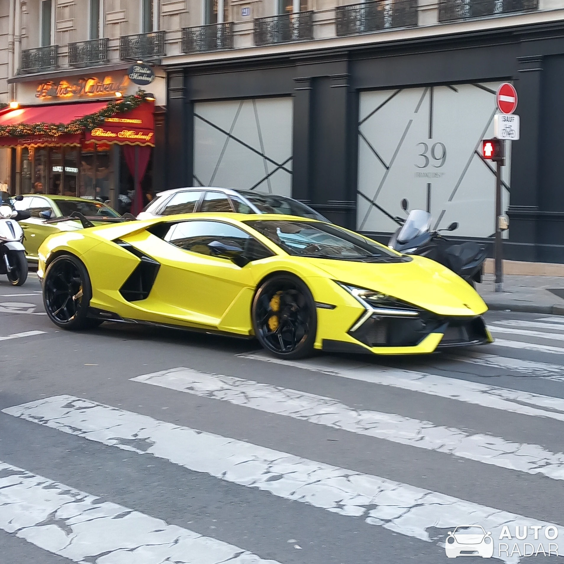 Lamborghini Revuelto spotted in Paris, France
