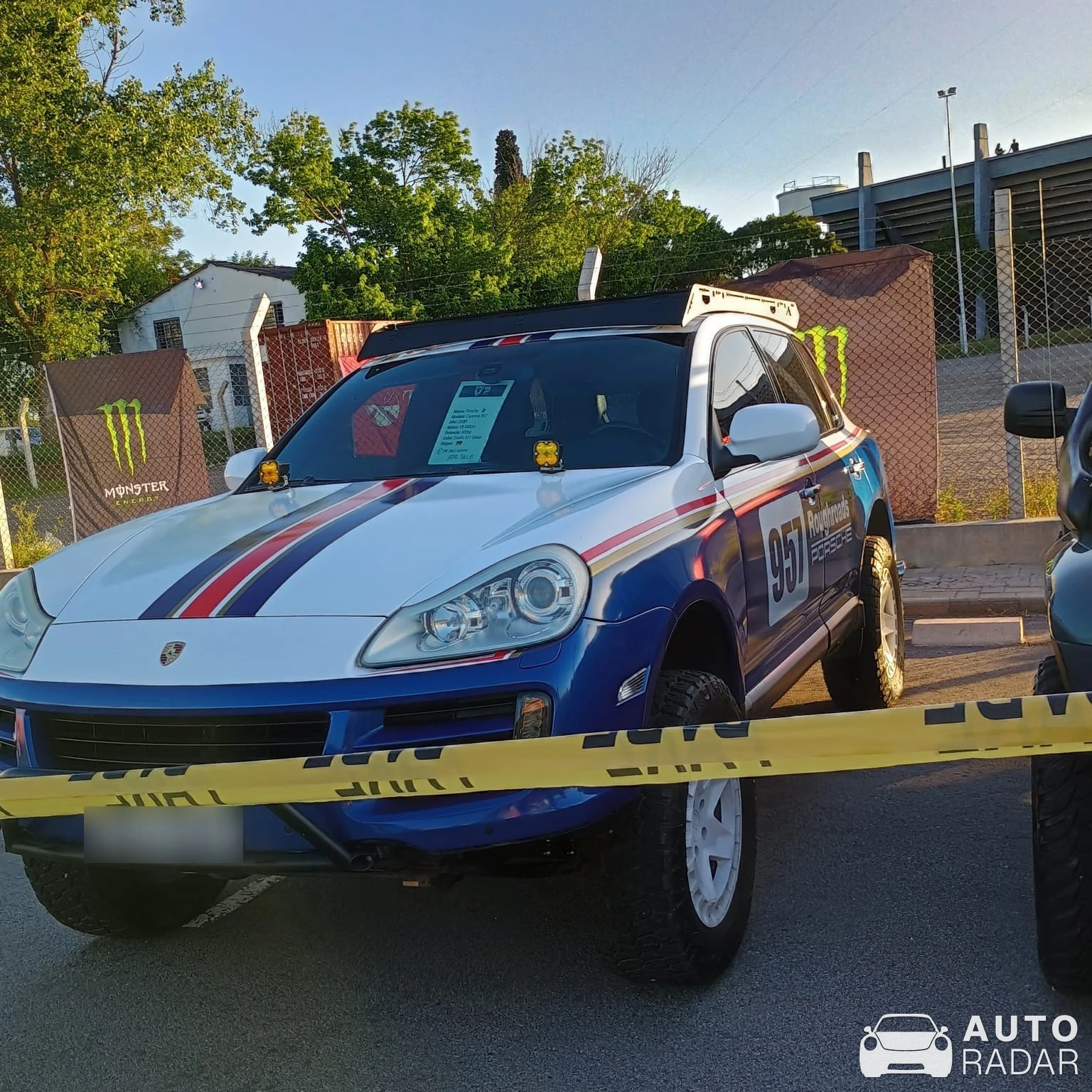 Porsche Cayenne spotted in Montevideo, Uruguay