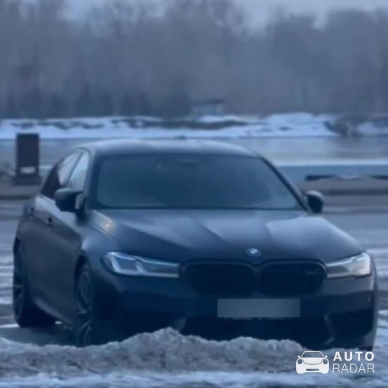 BMW M5 F90 Competition spotted in Oskemen, Kazakhstan