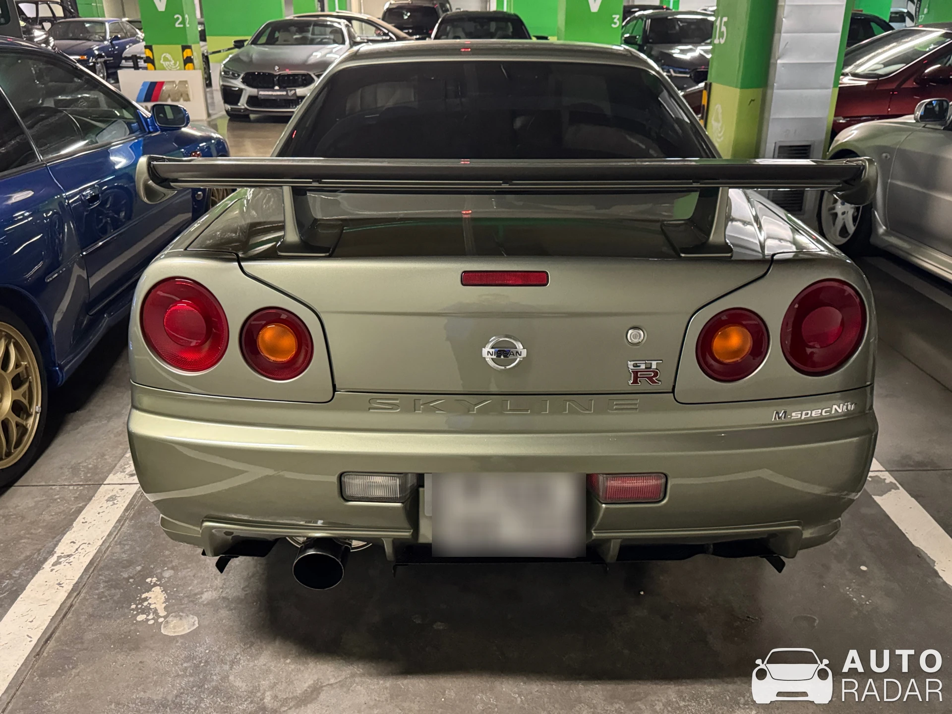 Nissan Skyline R34 GT-R M-Spec Nür spotted in Moskva
