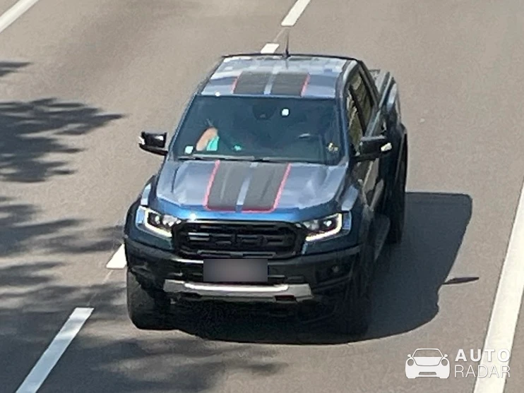 Ford Ranger Raptor spotted in Dommartin-lès-Toul