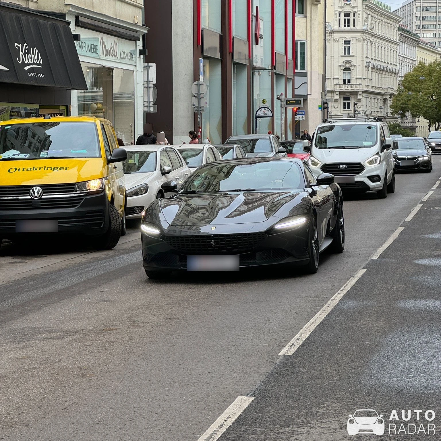 Ferrari Roma spotted in Wien, Austria