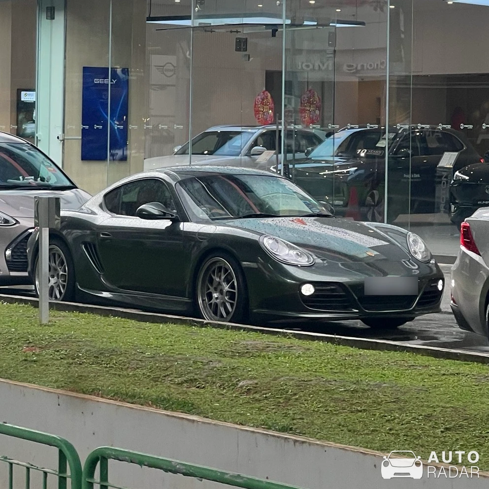 Porsche 987 Cayman spotted in Singapore, Singapore